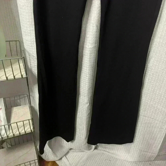 Theory Women’s 2 Black Garetto Fixture Ponte Wide Leg Dress Stretch Dress Pants - Picture 5 of 15